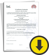 Ball Valve Certificate 0086 CPR 599155